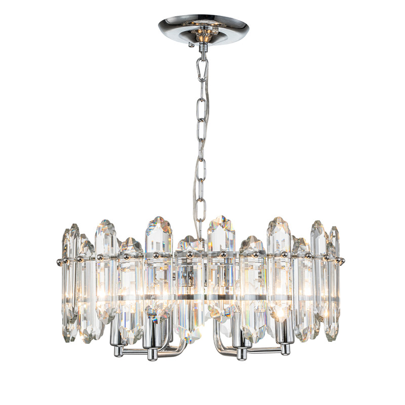 Подвесная люстра Escada 2111/6S Chrome Фото Подвесная люстра Escada 2111/6S Chrome