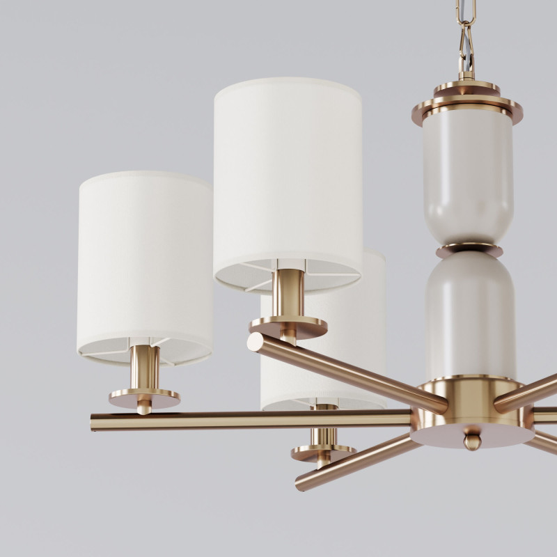 Подвесная люстра Eurosvet 60146/6 латунь в интернет магазине Гет Лайт