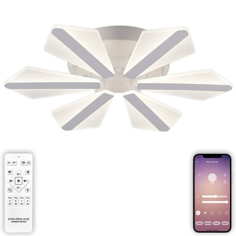 Фото Накладная люстра Natali Kovaltseva LED LAMPS 81165