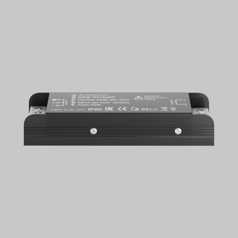 Драйвер Maytoni Technical PSL005-100W-48V-IP20 Цена на Драйвер Maytoni Technical PSL005-100W-48V-IP20