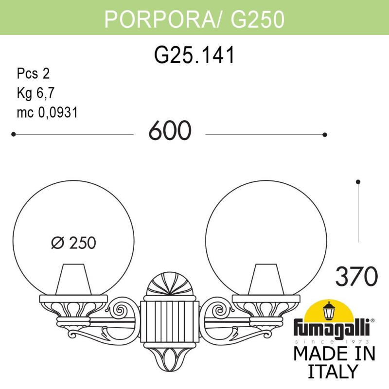 Fumagalli G25.141.000.BYF1R Фото Fumagalli G25.141.000.BYF1R