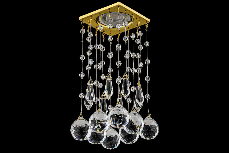 Купить Встраиваемый светильник Dio D'arte Tayo GU10.5.14.8x8.120 G