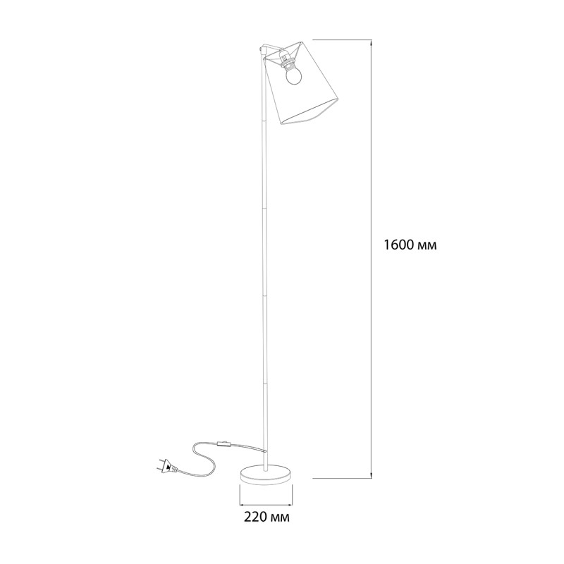 Торшер Escada 10185/T Grey Цена на Торшер Escada 10185/T Grey