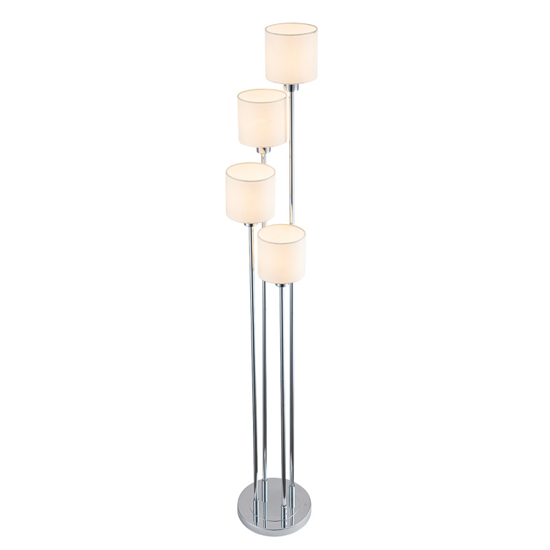 Торшер Escada 1109/4 Chrome/Beige Купить Торшер Escada 1109/4 Chrome/Beige