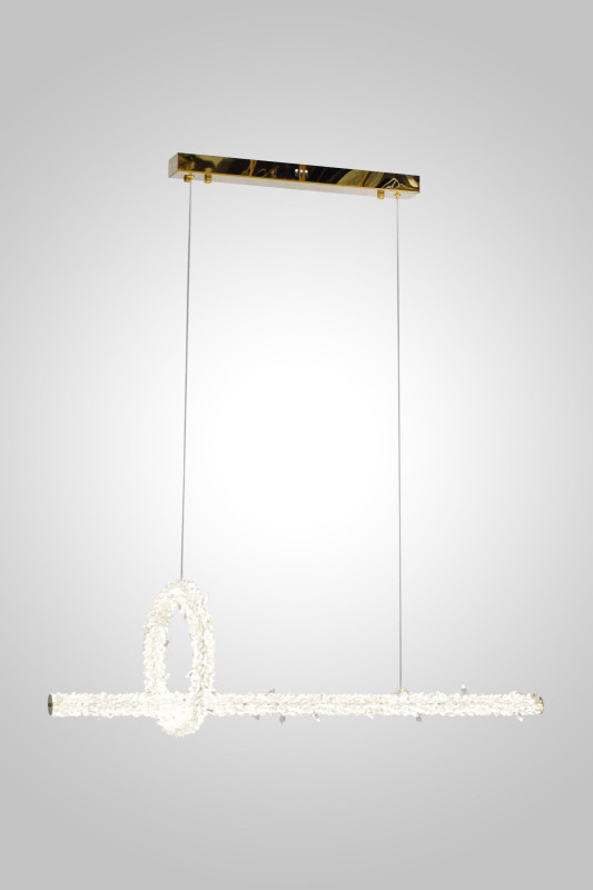 Цена на Подвесная люстра AM Group OVALE GD D1000+300