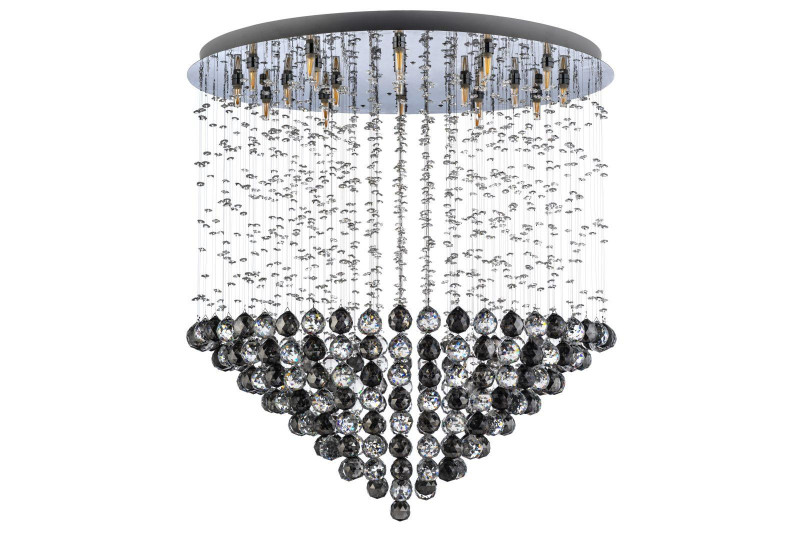 Каскадная люстра Arti Lampadari Flusso H 1.4.80.517 N Каскадная люстра Arti Lampadari Flusso H 1.4.80.517 N