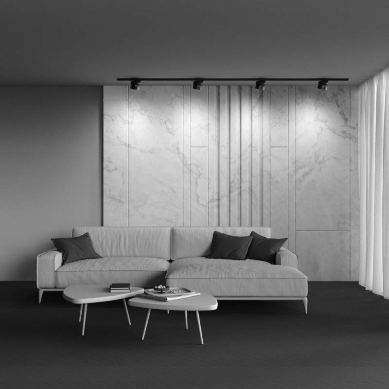 Купить с доставкой по Москве и России Светильник на шине Maytoni Technical TR007-1-18W3K-B-1