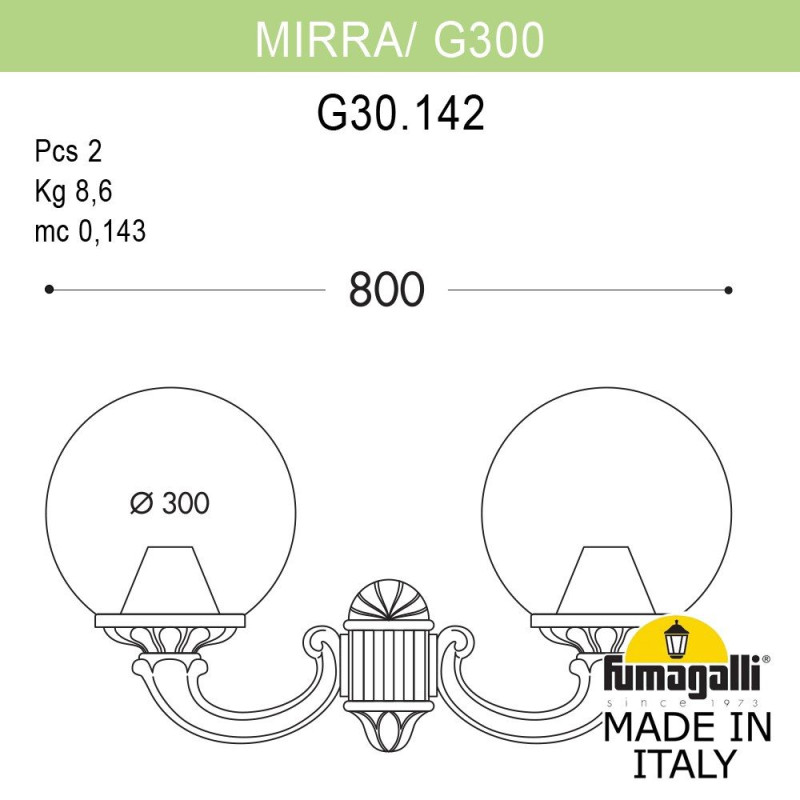 Fumagalli G30.142.000.VZF1R Fumagalli G30.142.000.VZF1R