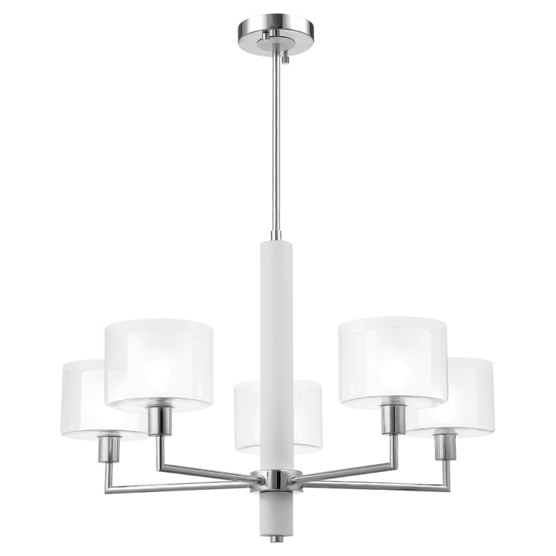 Купить Люстра на штанге Crystal Lux MAESTRO SP-PL5 CHROME