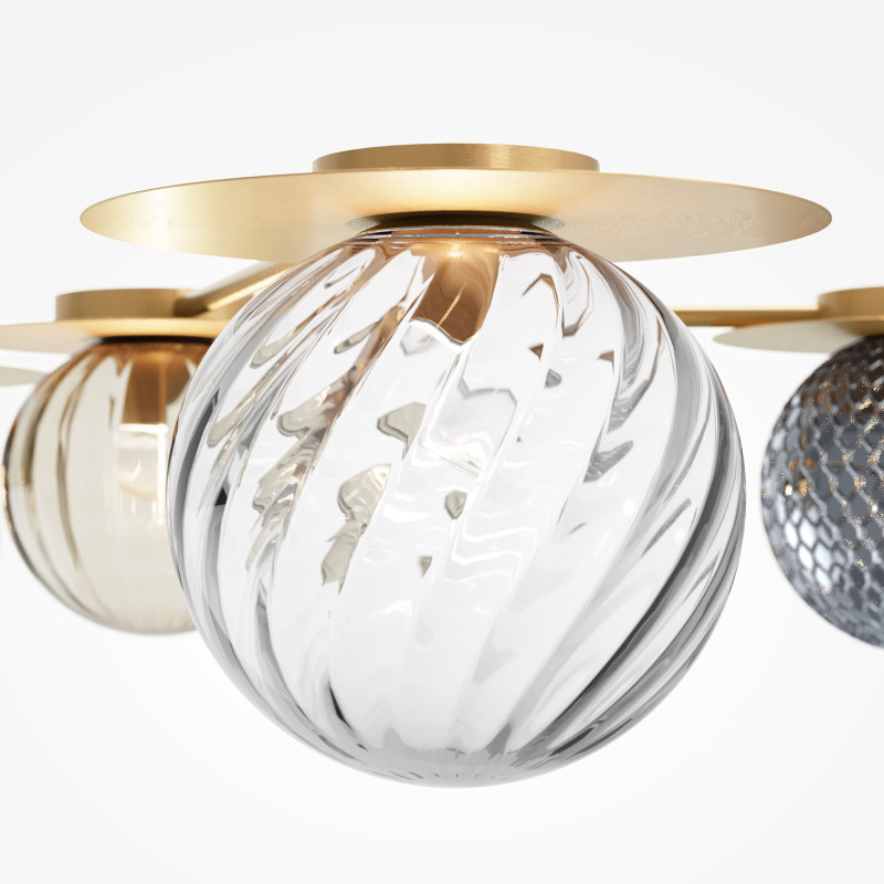 Купить с доставкой по Москве и России Накладная люстра Maytoni MOD291CL-05BS1