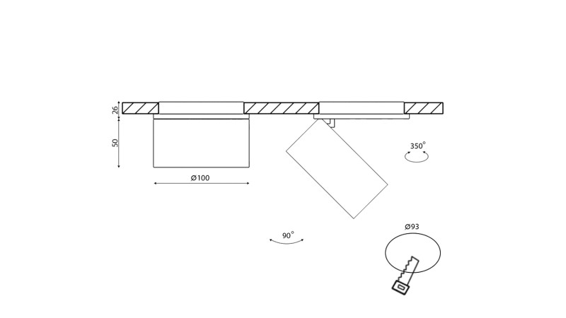 DesignLed RT-MJ-1001-B-13-WW Купить с доставкой по Москве и России DesignLed RT-MJ-1001-B-13-WW