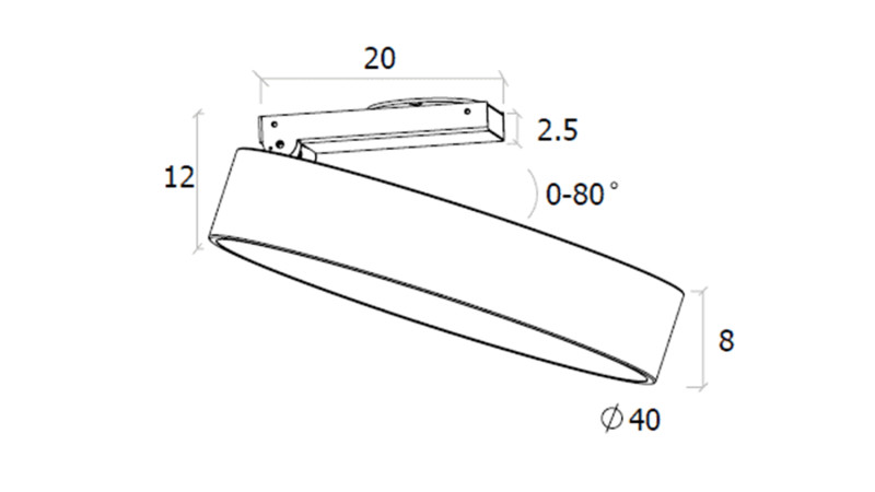 Купить DesignLed UF034-40-WH-NW