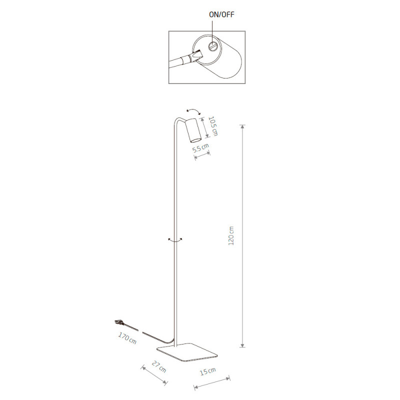 Купить Торшер Nowodvorski 7714