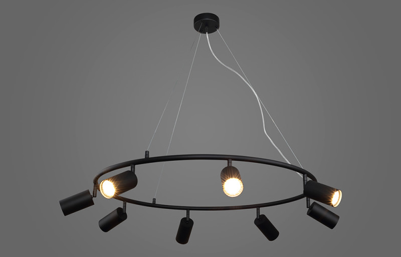 Купить Подвесная люстра Crystal Lux CLT 015C8 D800 BL