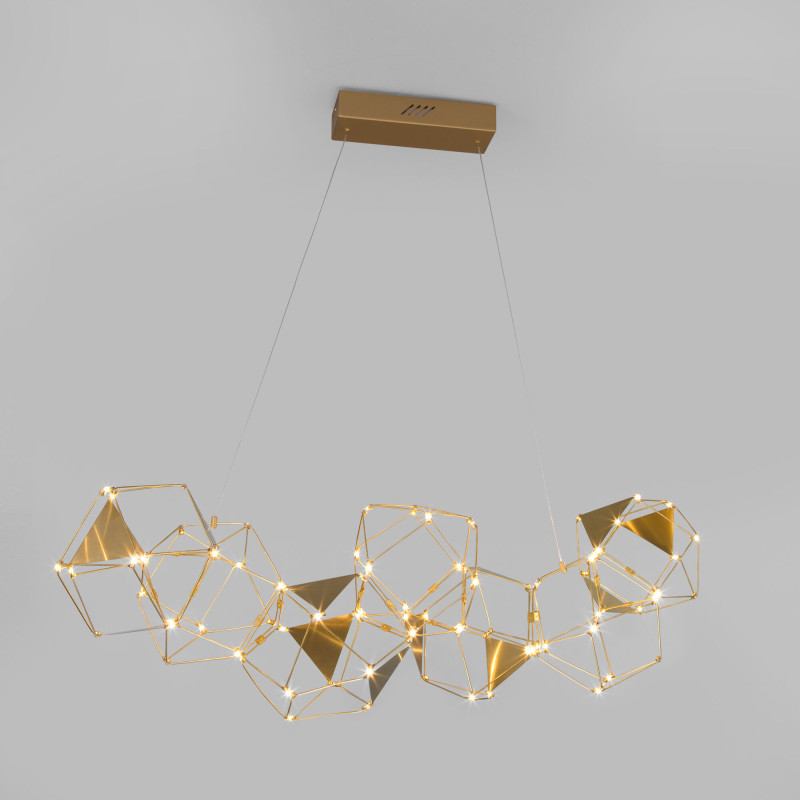 Фото Подвесная люстра Eurosvet 90368/7 медь