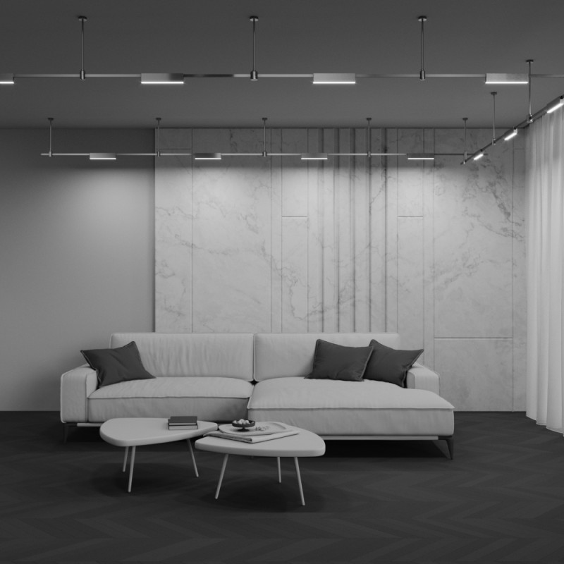 Светильник на шине Maytoni Technical TR151-1-12W3K-BS в интернет магазине Гет Лайт