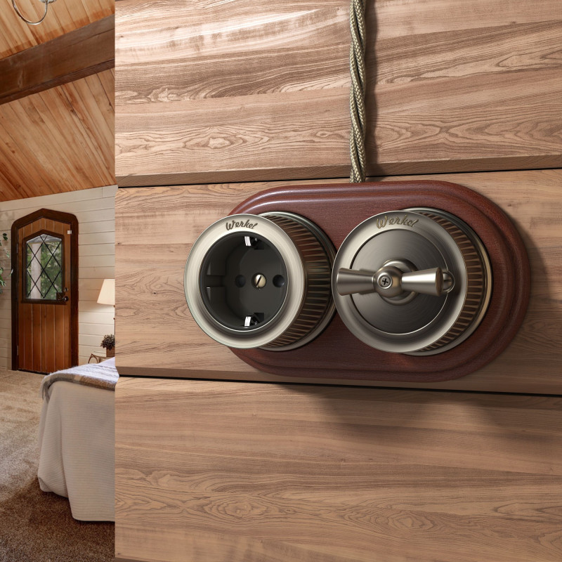 Выключатель Werkel W5720012 Купить с доставкой по Москве и России Выключатель Werkel W5720012