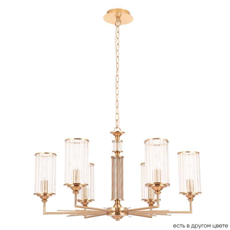 Фото Подвесная люстра Crystal Lux GLORIA SP6 BRASS