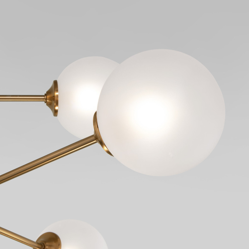 Люстра на штанге Eurosvet 50383 латунь Купить Люстра на штанге Eurosvet 50383 латунь