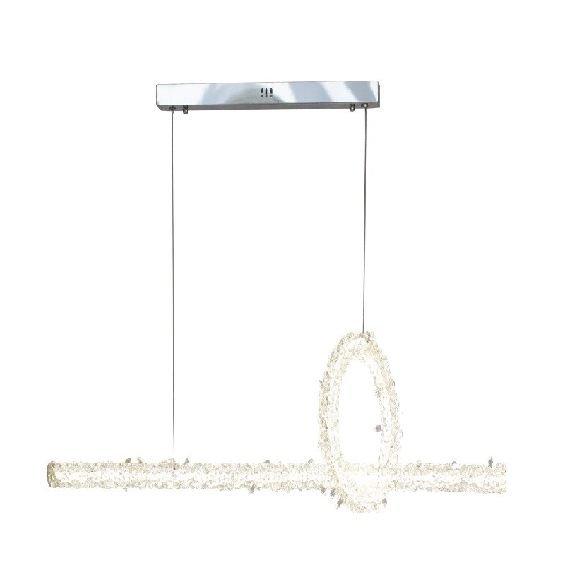 Фото Подвесная люстра AM Group OVALE CH D1000+300