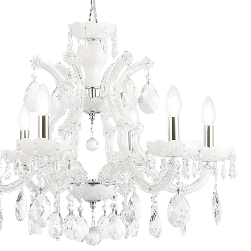 Подвесная люстра Crystal Lux BLANCA re SP6 Цена на Подвесная люстра Crystal Lux BLANCA re SP6