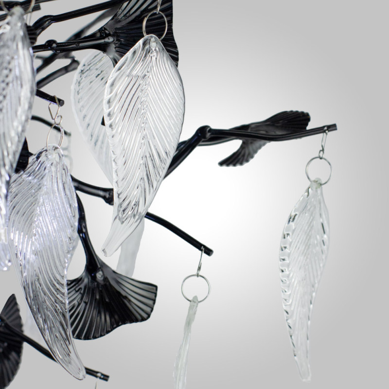 Цена на Подвесная люстра AM Group WOODSTAR L1200 BK