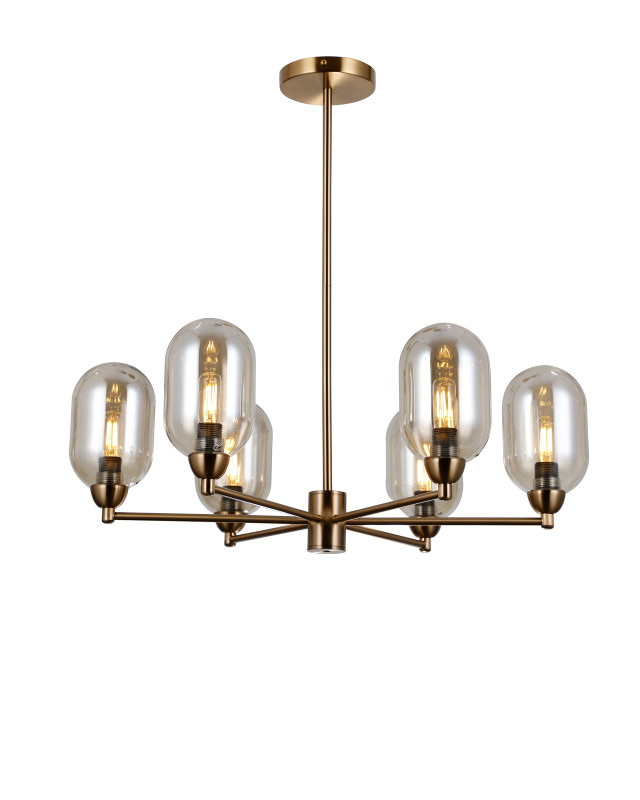 Люстра на штанге Moderli Moderli V10847-6P Gracy подвесная