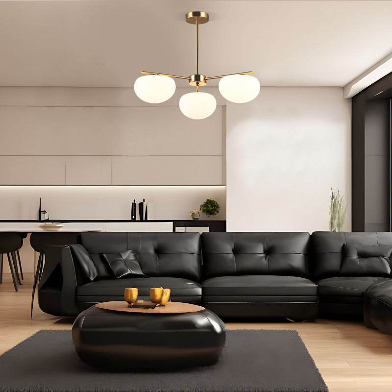 Купить Люстра на штанге Eurosvet 30190/3 латунь