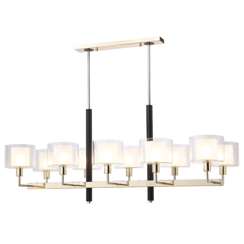 Люстра на штанге Crystal Lux MAESTRO SP-PL10 L1100 GOLD Цена на Люстра на штанге Crystal Lux MAESTRO SP-PL10 L1100 GOLD