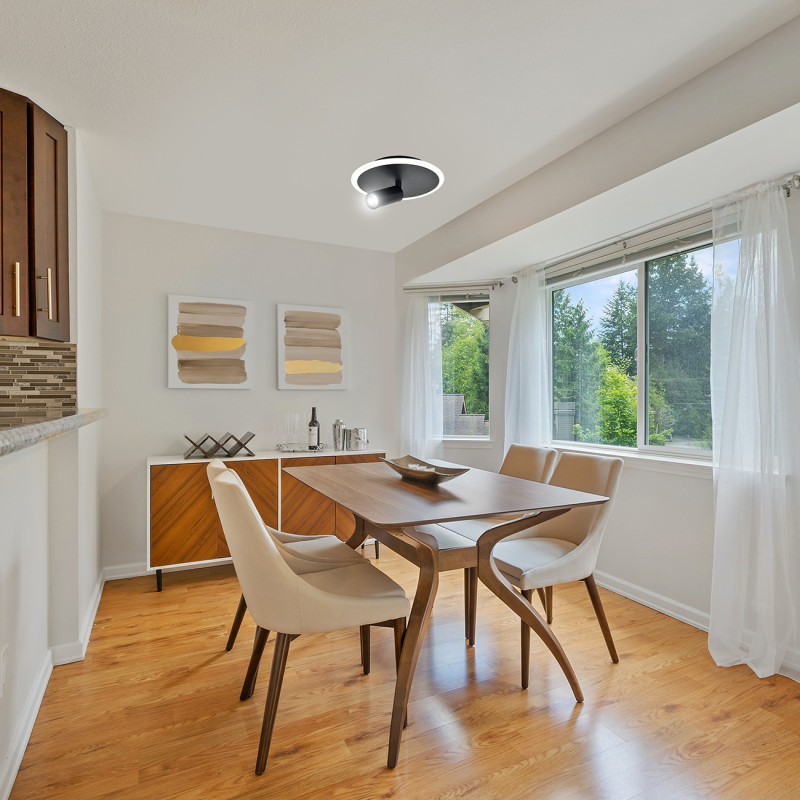 Накладной светильник Escada 20046SMA/01LED BK в интернет магазине Гет Лайт