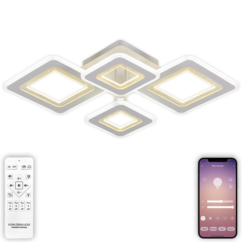 Накладная люстра Natali Kovaltseva LED LAMPS 81195