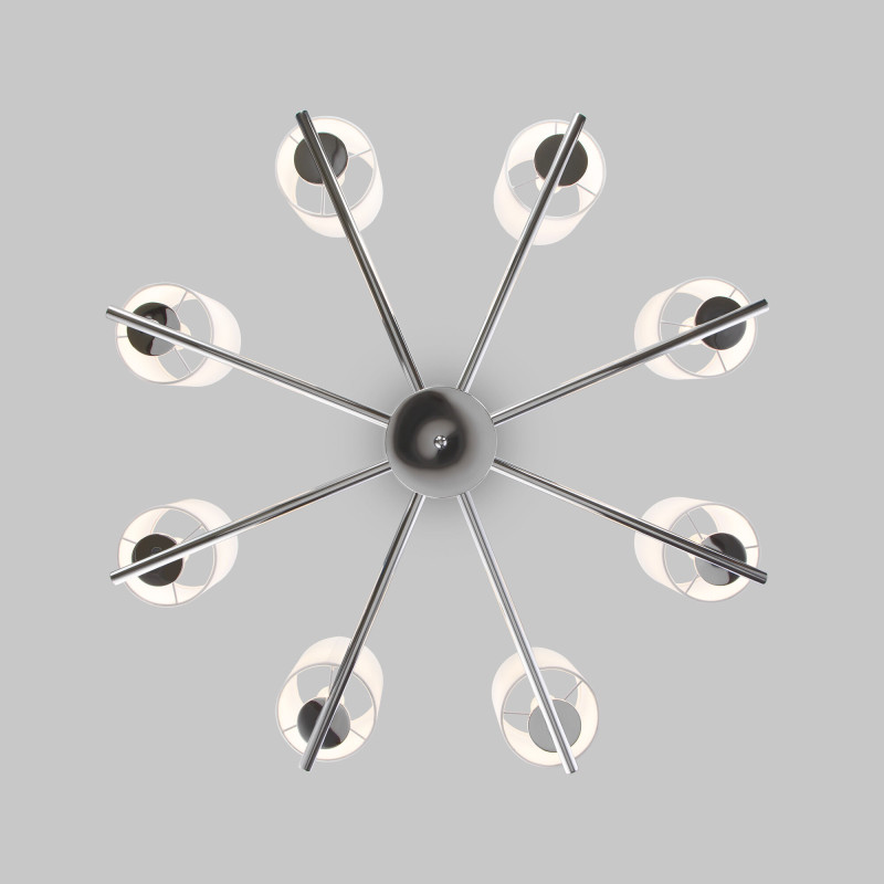 Купить Подвесная люстра Eurosvet 60146/8 никель