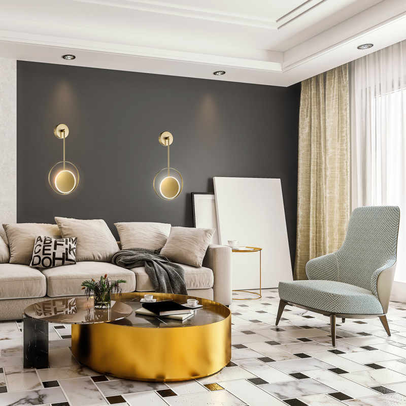 Купить с доставкой по Москве и России Бра Escada 10206/SG LED Gold