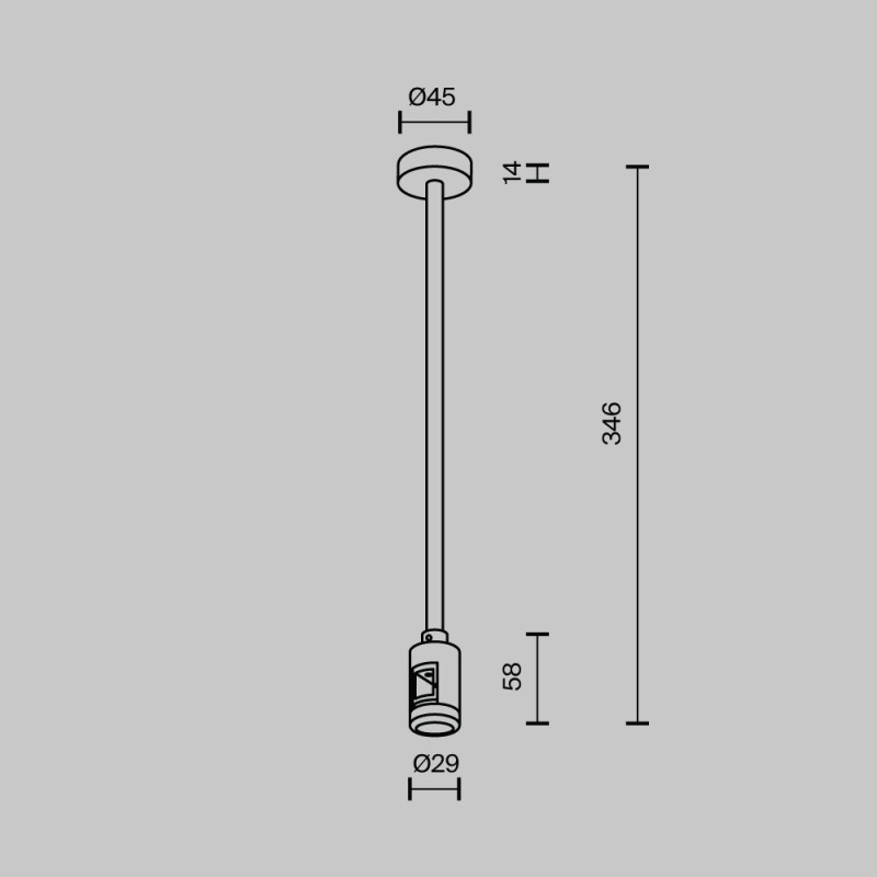 Стойка Maytoni Technical TRA158C-B1-BS Стойка Maytoni Technical TRA158C-B1-BS в интернет магазине Гет Лайт