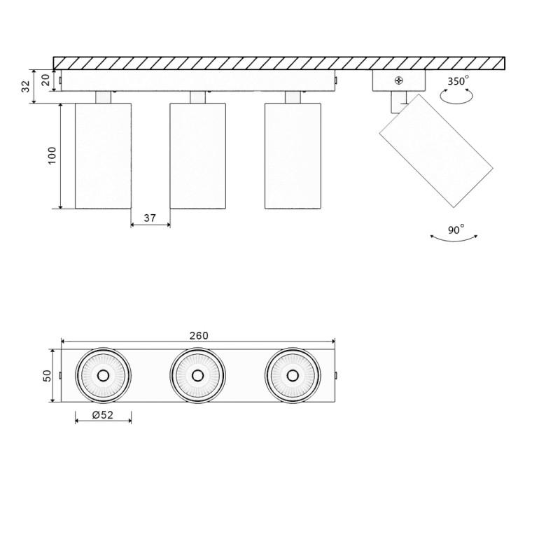 База накладная SWG pro MINI-VL-M13-WH Купить База накладная SWG pro MINI-VL-M13-WH