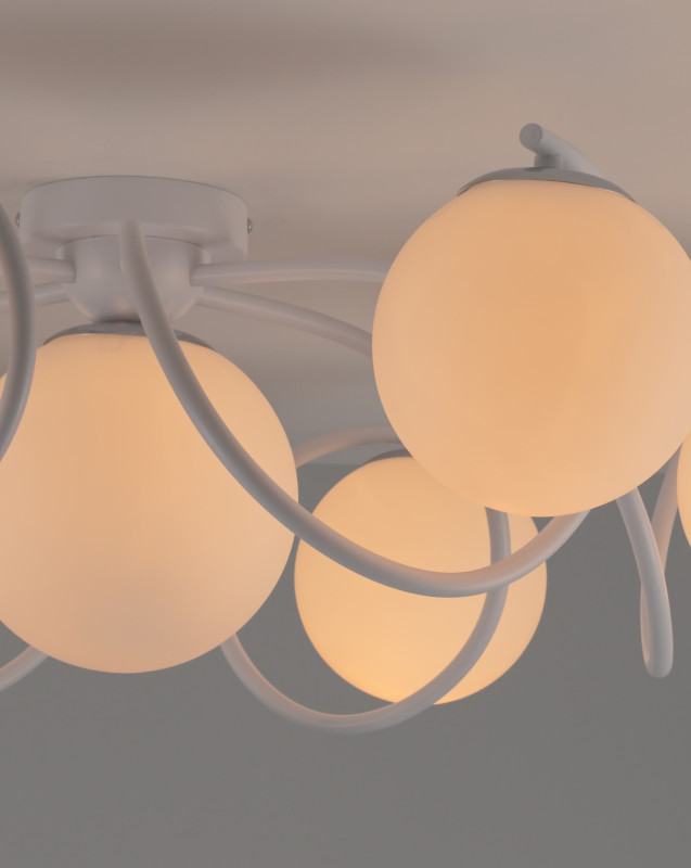 Цена на Накладная люстра Moderli Moderli V1150-5C Circle 5*E27*60W потолочная