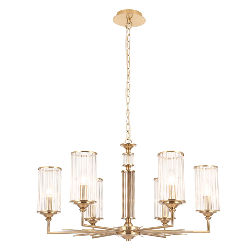 Купить Подвесная люстра Crystal Lux GLORIA SP6 BRASS