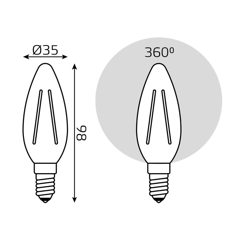 Светодиодная лампа Gauss 32110 Купить Светодиодная лампа Gauss 32110