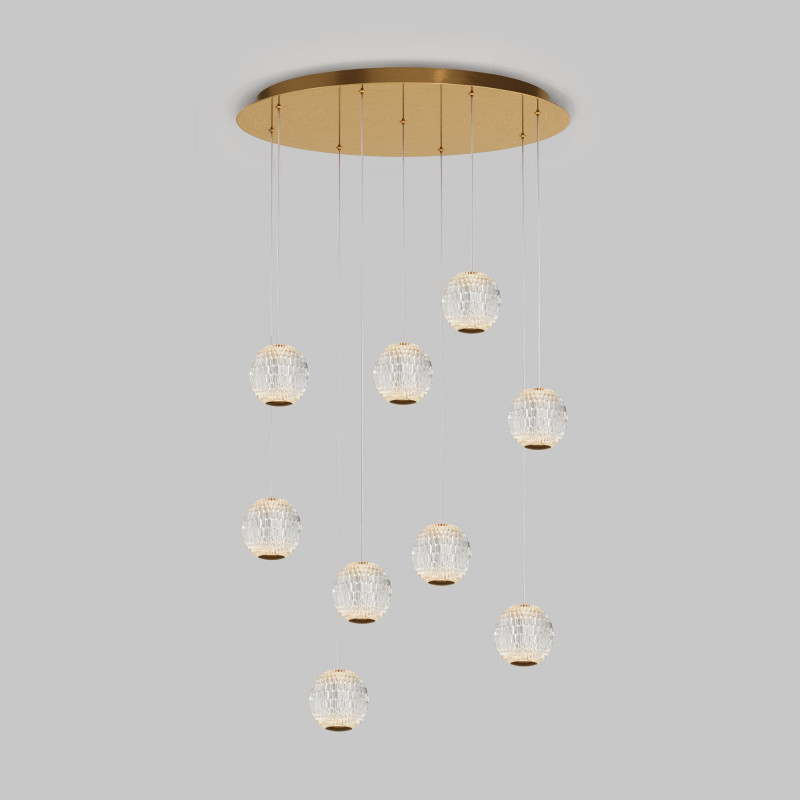 Каскадная люстра Maytoni MOD293PL-L56BS3K Купить Каскадная люстра Maytoni MOD293PL-L56BS3K