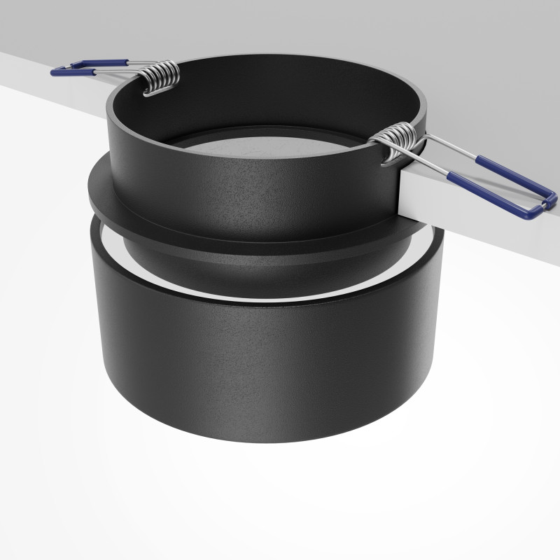 Купить с доставкой по Москве и России Встраиваемый светильник Maytoni Technical DL062-GU10-B