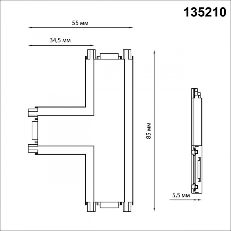 Коннектор Novotech 135210 в интернет магазине Гет Лайт