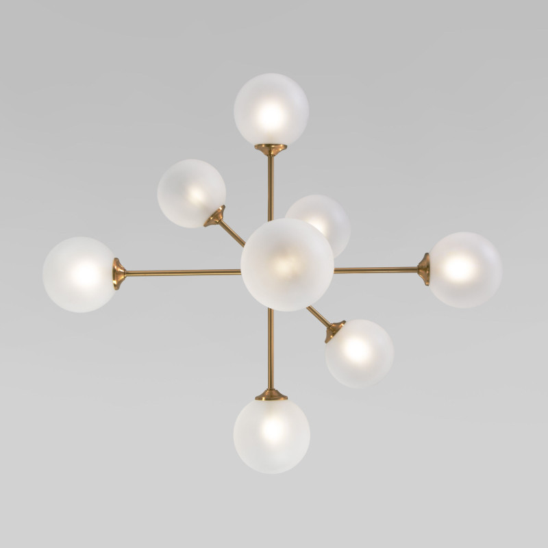 Люстра на штанге Eurosvet 50383 латунь Цена на Люстра на штанге Eurosvet 50383 латунь