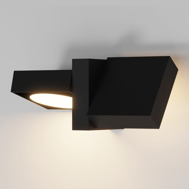 Светильник настенный Elektrostandard Twin черный (35170/D) Цена на Светильник настенный Elektrostandard Twin черный (35170/D)