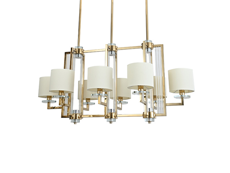 Подвесная люстра Newport 35408/S champagne gold без абажуров