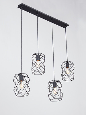 Каскадная люстра Vitaluce V4966-1/4S Фото Каскадная люстра Vitaluce V4966-1/4S