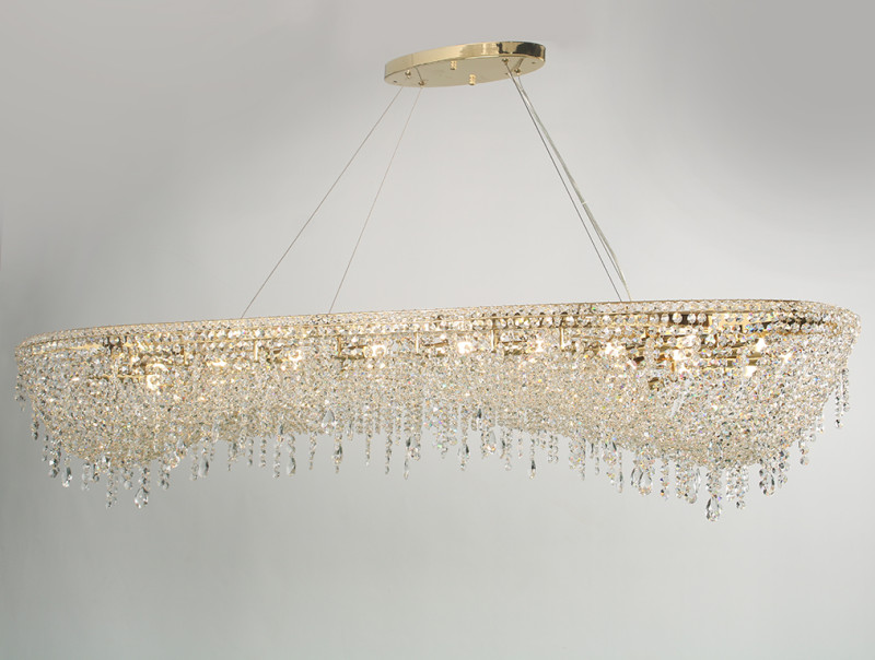 Фото Подвесная люстра Newport 10910+15/S gold