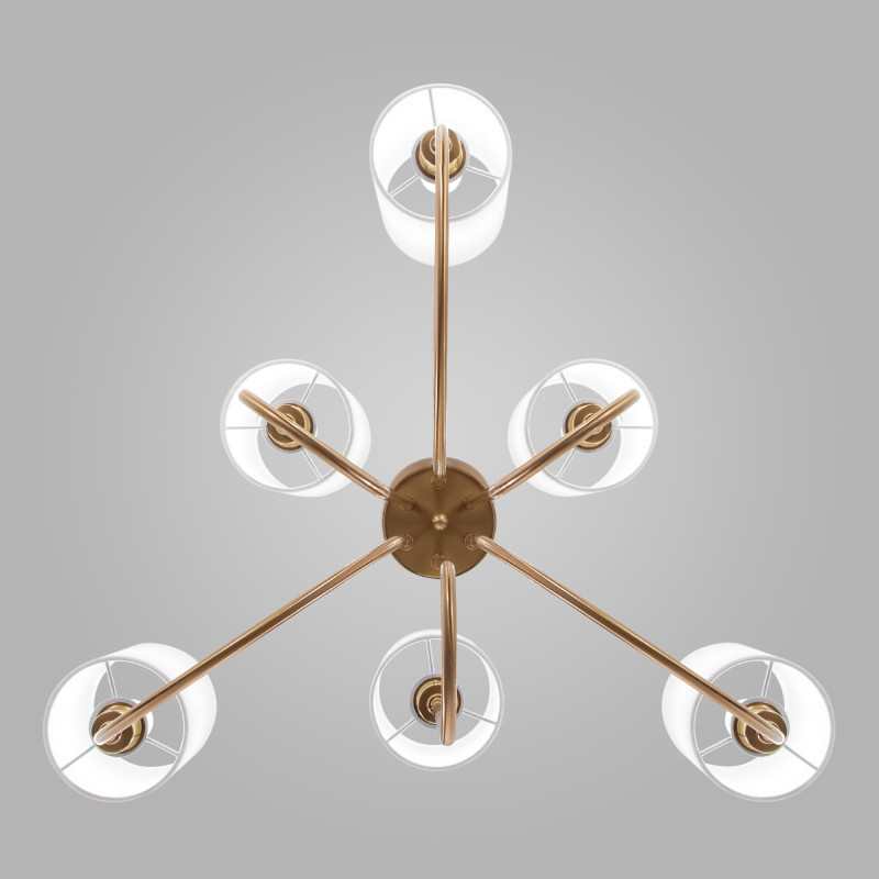 Купить Подвесная люстра Eurosvet 60164/6 латунь