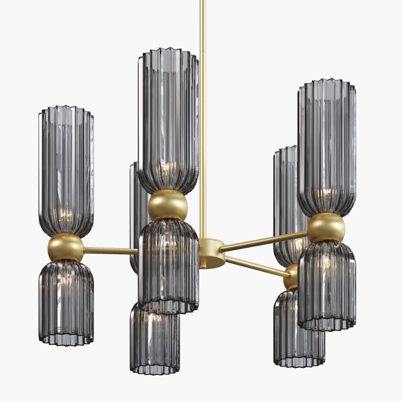 Люстра на штанге Maytoni MOD302PL-10GR Купить Люстра на штанге Maytoni MOD302PL-10GR
