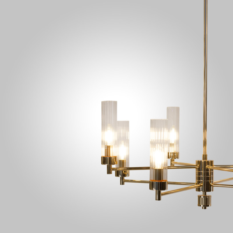 Цена на Люстра на штанге AM Group INDIGO SP8 FGD