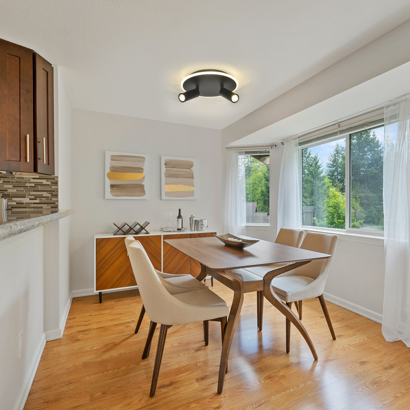 Накладной светильник Escada 20046SMA/02LED BK в интернет магазине Гет Лайт